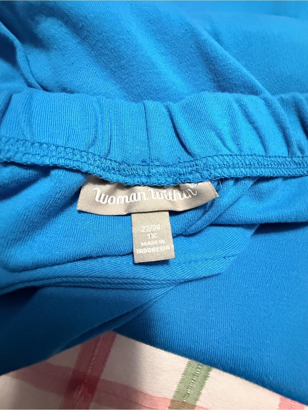 Woman Within 7-Day knit capris size 1X (22-24) 9 pair bundle - Picture 2 of 6